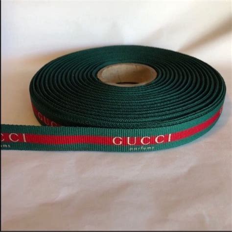 gucci green and red ribbon|authentic gucci ribbon.